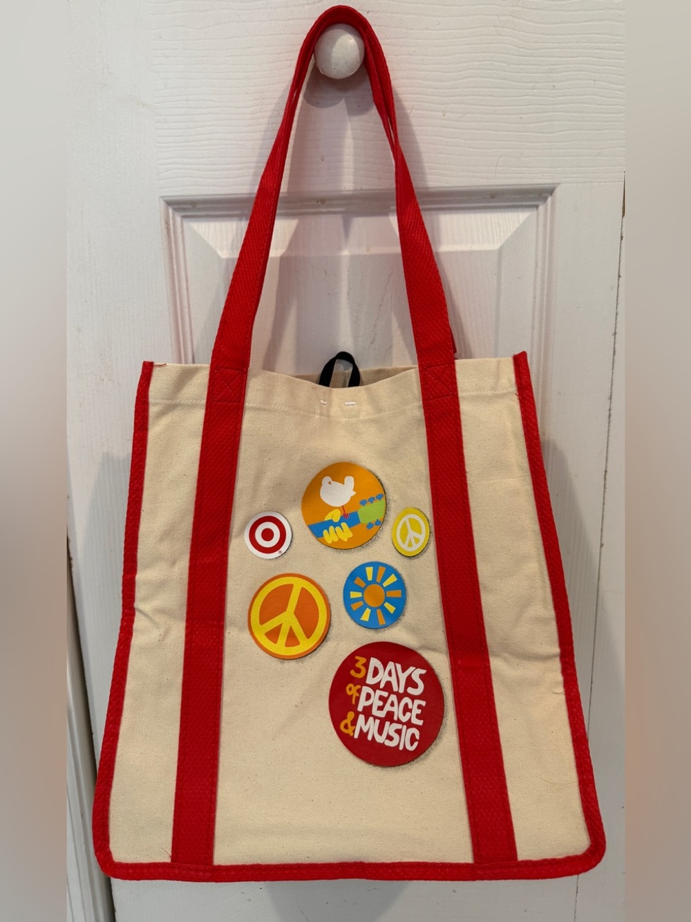 Target Woodstock Canvas Tote Shopper